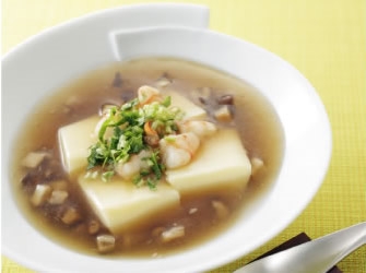 ごちそう卵豆腐あんかけ