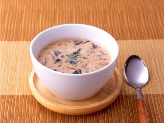 きのこのミルクスープ