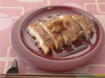 パリパリ鶏のてりやき