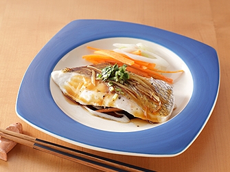 レンジde煮魚風
