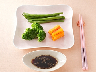 野菜がおいしくなる醤油だれ