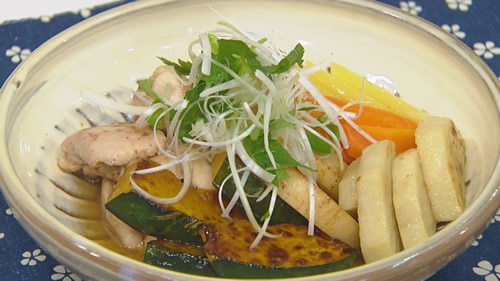 秋野菜の南蛮漬け