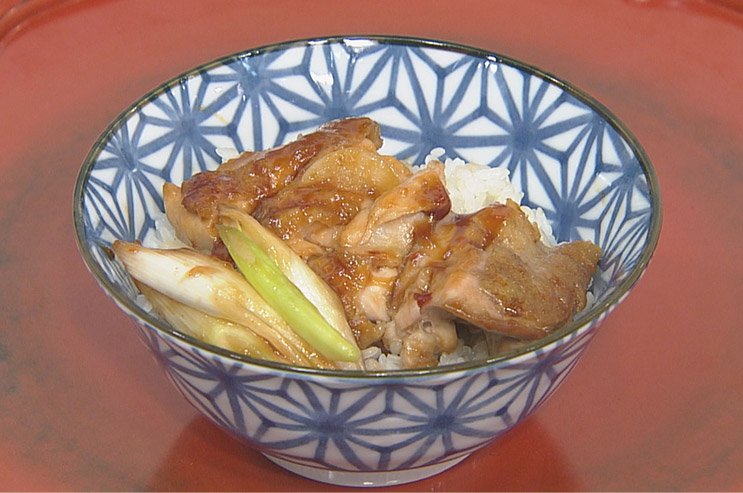 甘辛照りチキ丼