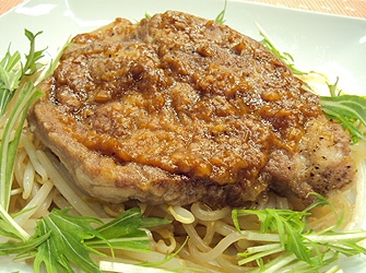 豚肉の味噌焼き