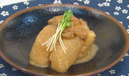 大根と豚バラのみそ煮