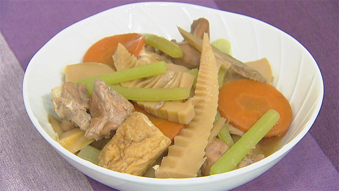 春野菜の炊き合わせ