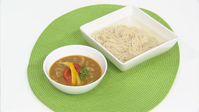 カレーそうめん