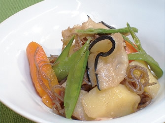 鯨の肉じゃが