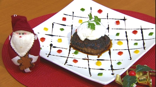 クリスマスなハンバーグ