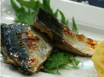 サバの味噌漬け焼き