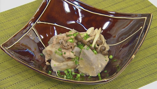 里芋と茸のスピード煮