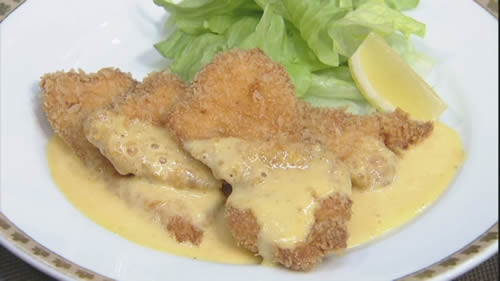 鶏肉のフライ南蛮マヨネーズ