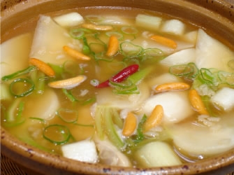 鶏とかぶのサムゲタン