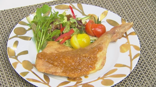 和風ローストチキン蜂蜜味噌ソース