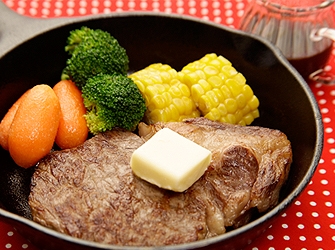 さっぱりステーキ