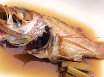 白身魚の煮付け