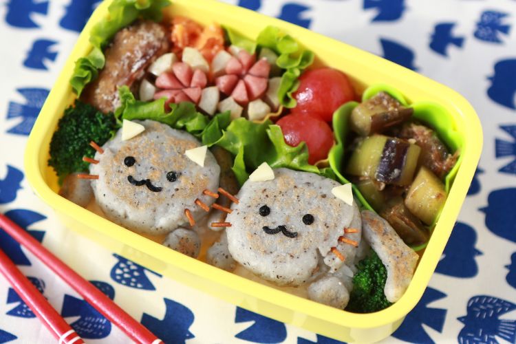 尾曲がりねこ弁当