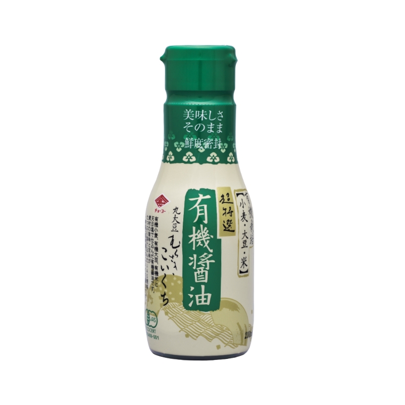 有機醤油こいくち（密封ボトル）