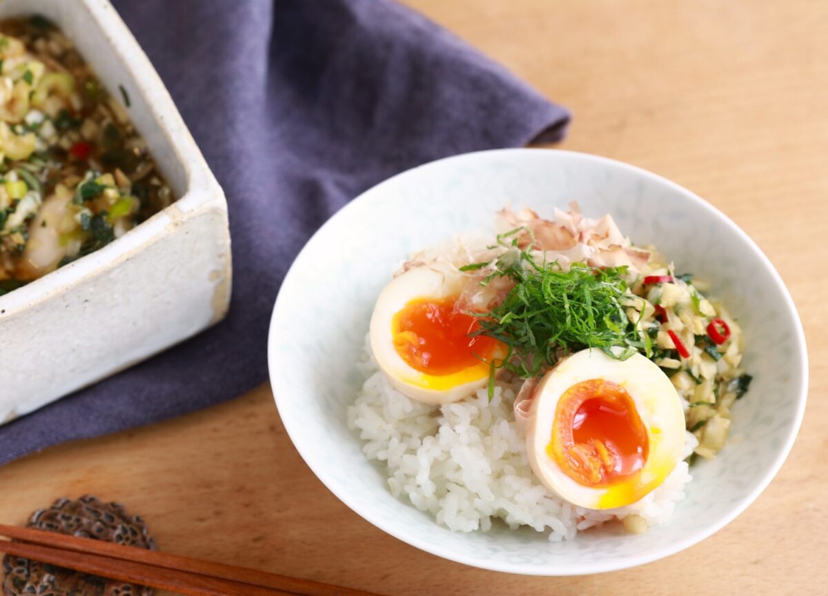 薬味たっぷり!やみつき卵